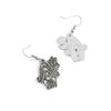 5 Pairs Earrings Antique Silver Tone Fashion Jewelry Making Charms Ear Stud Hooks Suppliers Wholesale YEGY00420 Cartoon House view 1