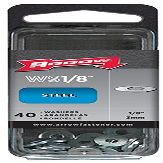 Arrow Fastener Flat Washer Set - Alloy Steel, 1/8 in, 40 Pcs, Washers for Screw Fastening