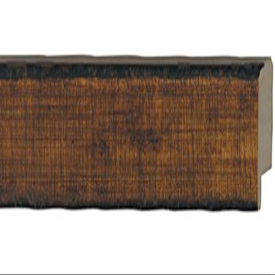 Picture Frame Moulding (Wood) 18ft Bundle - Traditional Antique Gold Finish - 1.25" Width - 5/8" Rabbet Depth