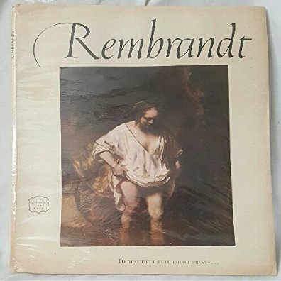 Rembrandt An Abrams Art Book 16 Beautiful Full Color Prints