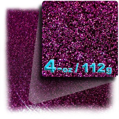 The Crafts Outlet Glitter Powder, 4-OZ/112-g, Fine 0.008in, Fuchsia