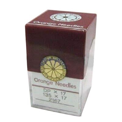 100 DPX17 135X17 SY3355 Industrial Sewing Machine Needles - Orange Brand (Size 16 / 100)