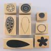 Stampin Up Mounted Wooden Rubber Stamp Set Pick A Petal Two-Step Stampin view 1