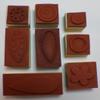 Stampin Up Mounted Wooden Rubber Stamp Set Pick A Petal Two-Step Stampin view 2