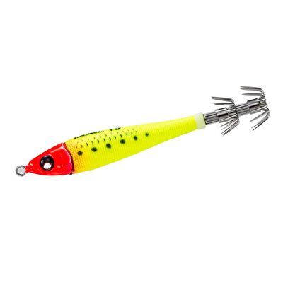 DUEL Lead Sutte EZ-Bait Metal, No. 15, 2.0 oz (56 g), A1712-RLRY-Real Luminous Red, Yellow, Ikame Metal