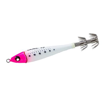 DUEL Lead Sutte EZ-Bait Metal, No. 15, 2.0 oz (56 g), A1712-RBLP-Real Blue Luminous Pink Head, Ikamatal