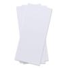 Fluorescent White Flat Card - 4 x 9 1/4 Gmund Colors Matt 111C, 25 Pack view 1