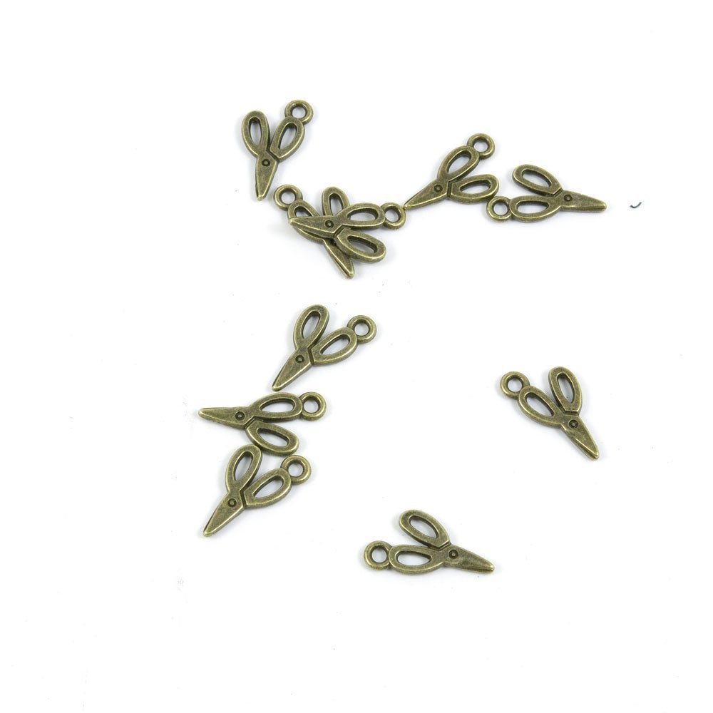 2180 PCS Ancient Antique Bronze Fashion Jewelry Making Crafting Charms Findings Bulk for Bracelet Necklace Pendant Retro Accessoires Lots Vintage V3AC5Z Scissors