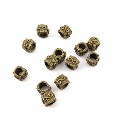 20 PCS Ancient Antique Bronze Fashion Jewelry Making Crafting Charms Findings Bulk for Bracelet Necklace Pendant Retro Accessoires Lots Vintage A1YZ5V Gift Box Loose Beads
