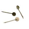 50 PCS Ancient Antique Bronze Fashion Jewelry Making Crafting Charms Findings Bulk for Bracelet Necklace Pendant Retro Accessoires Lots Vintage H6XB4T Hairclip Hair Clip Cabochon Setting 14MM view 1