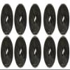 Bell Art AZWA-0150 Neonratic Button 0.7 inches (18 mm) Col.09 Black 10 Pieces view 1
