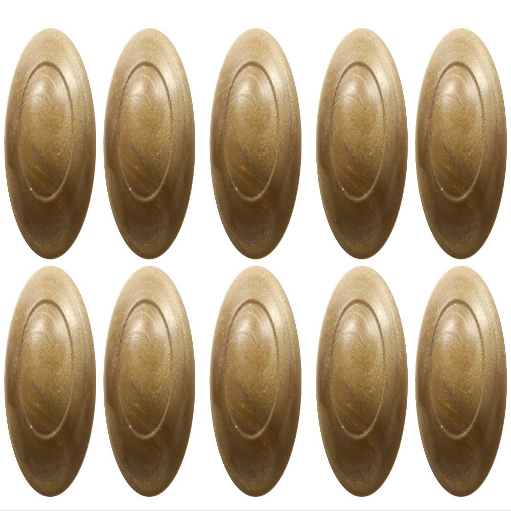 Bell Art AZWA-0301 Neonratic Button 0.8 inches (21 mm) Col.43 Brown 10 Pieces