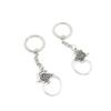 80 Pieces Fashion Jewelry Keyring Keychain Door Car Key Tag Ring Chain Supplier Supply Wholesale Bulk Lots P2CQ2 Hollow Phoenix view 1