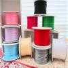 100 yards Solid Satin Ribbon 1/8" (SR18-Grey) US Seller Ship Fast view 2