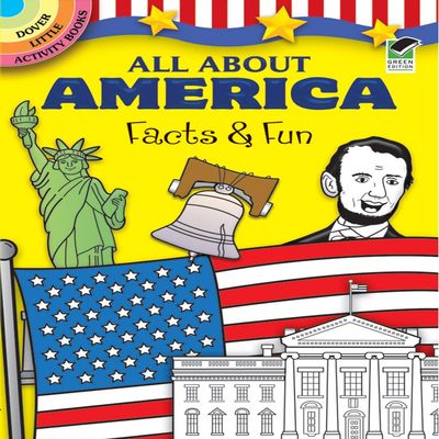 Dover Books DOV-46573-X All About America Activity Book