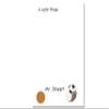 Personalized Gym Teacher Notepad, Sports Notepad Coach Gift view 1