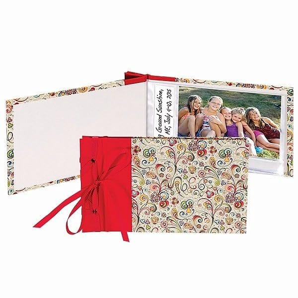 Lineco Art Nouveau Flowers Ribbon-Bound BRAGBOOK (r) - 4x6