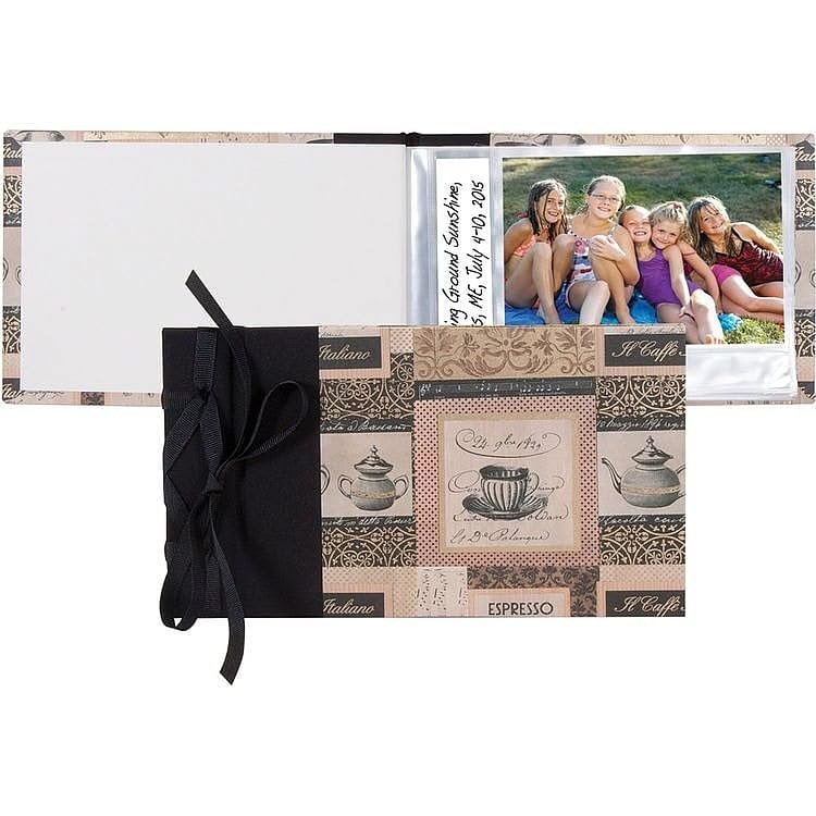 Cafe Italiano Ribbon-Bound BRAGBOOK by Lineco(r) - 4x6