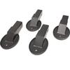 Footplate for Power Rack (2 3-8" X 2 3-8" Set of 4) - Compatible Only with Powertec Power Racks, Half Racks and Roller Smith Systems view 4