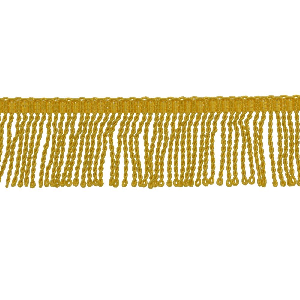 2" Bullion Fringe,Flag Gold, 6 YDS