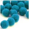 The Crafts Outlet 25-Piece Multi Purpose Pom Poms, Acrylic, 25mm/About 1.0-inch, Round, Light Yellow view 4