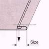 Double Fold Clean Finish Hemmer With Swing-Away Bracket For Sewing Machine (Hem Size 1 -1/4") view 2