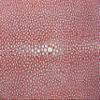 PELGIO Genuine Polished Stingray Shagreen Skin Leather Soft Hide Pelt Grade A (Carmine Red, 6" x 14") view 2