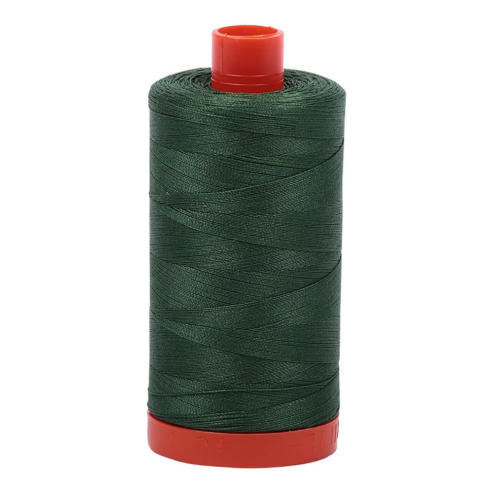 Aurifil A1050-2892 Solid 50wt 1422yds Pine Mako Cotton Thread
