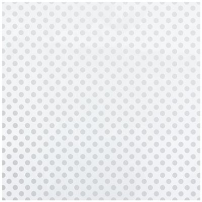 American Crafts 300529 Bazzill Basics Paper 12 X 12 Acetate Sheet Dots White