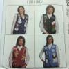 McCalls 8484 Sewing Pattern For Christmas Holiday Vests Women's Size 20,22 view 2