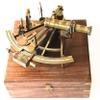 Nautical Marine Heavy German Working Model Ship Sextant sea Collectible Antique Wooden Box Gift Item view 1