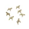 90 PCS Jewelry Making Charms Findings Supply Supplies Crafting Lots Bulk Wholesale Antique Bronze Tone Plated Z6SQ1 Hound Dog view 1