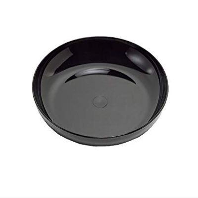 15" LOMEY Designer Dish, Black, 6 case