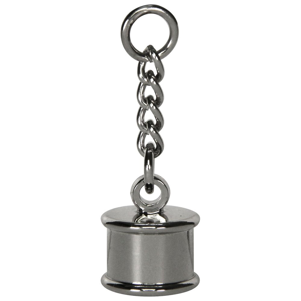 Kyoshin EL 1173093-01 Metal Fittings, Leather Wrapped Tassel, S, Nickel