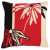 RTO Red and Black I Collection D'Art Stamped Needlepoint Cushion Kit, 40 x 40cm view 1