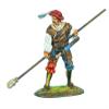 The Renaissance First Legion REN023 Landsknecht Artillery Gunner with Rammer view 1