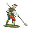 The Renaissance First Legion REN023 Landsknecht Artillery Gunner with Rammer view 2