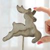 Group of 18 Ready-to-Personalize Rustic Wood Reindeer Picks for Tree Trim, Holiday Crafting, and Holiday Crafting view 3
