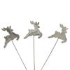 Group of 18 Ready-to-Personalize Rustic Wood Reindeer Picks for Tree Trim, Holiday Crafting, and Holiday Crafting view 4
