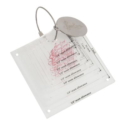 Sew Easy Mini Squares Template Set 8 Sizes 0.75'' - 3''