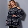 McCall Patterns Misses' Cold-Shoulder Tunic and Dress Sewing Pattern E5 (14-16-18-20-22) view 2
