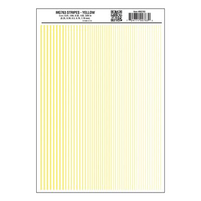 Woodland Scenics Stripes, Yellow WOOMG763 by Woodland Scenics