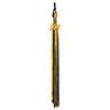 GraduationMall Double Color Graduation Tassel with 2018 Year Charm 9" Navy/Gold view 1