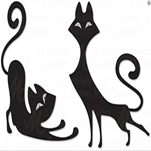 Dee's Distinctively Retro Cats IME-182 Metal Cutting Dies