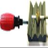 Devardi Glass Lampwork, Beadmaking 3 Slot Baroque Graphite Shaper view 4