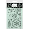 Hunkydory Stylish Silhouettes A6 Stamp Set-A White Christmas/Sparkling Baubles view 1