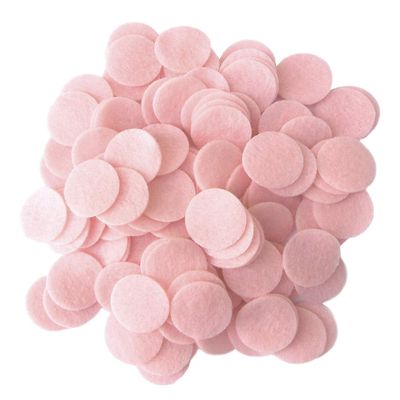 Playfully Ever After Light Pink Craft Felt Circles (4 Inch - 19pc)