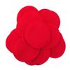 Playfully Ever After Red Craft Felt Circles (4 Inch - 19pc) view 1