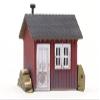 Woodland Scenics WOOBR4947 N Built-Up Work Shed view 1