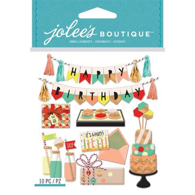 Jolee's Boutique 0015586972481 (Jolly Boutique) MOD HAPPY BIRTHDAY BQ16 , other